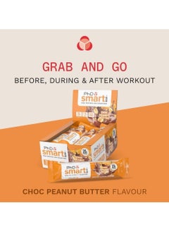PhD PHD Smart Bar, High Protein Low Sugar Bar, Choc Peanut Butter Flavour - 20g protein, 2.2g sugar and Low Sugar - 12 pack to 64g per bar  - Image 4