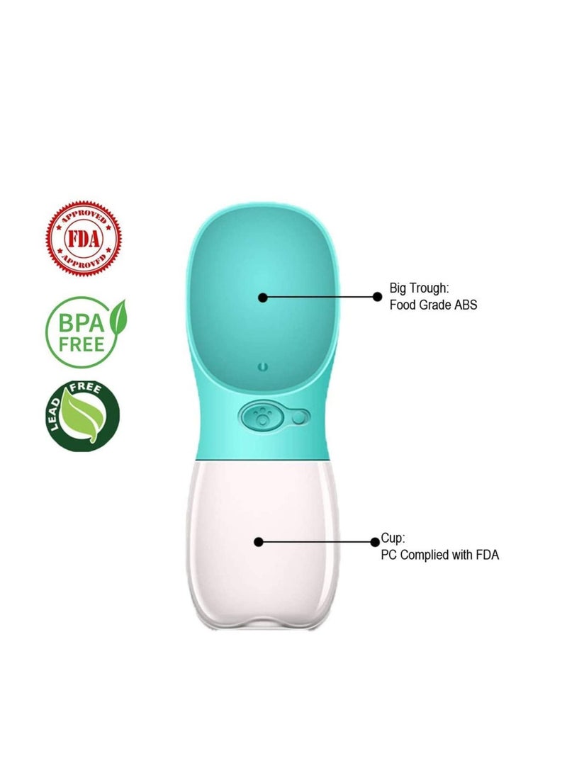 350ML Portable Pet Cups Drinking Bottle Dog Cat Health Feeding Water Feeders Pet Travel Cups ABS Drinking Products - Image 2