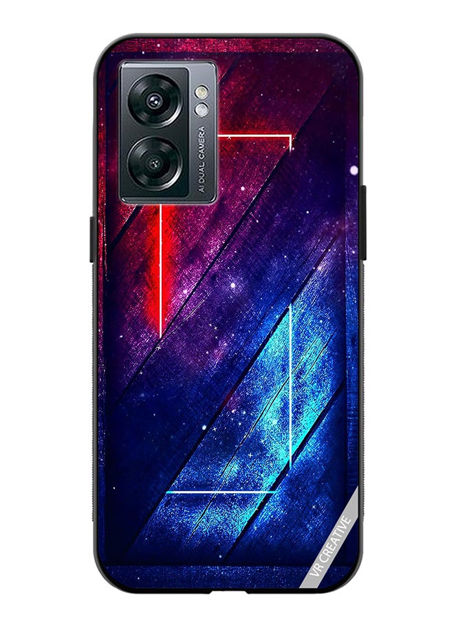 VR CREATIVE Protective Case Cover For Oppo A57 5G Design Multicolour  - Image 1