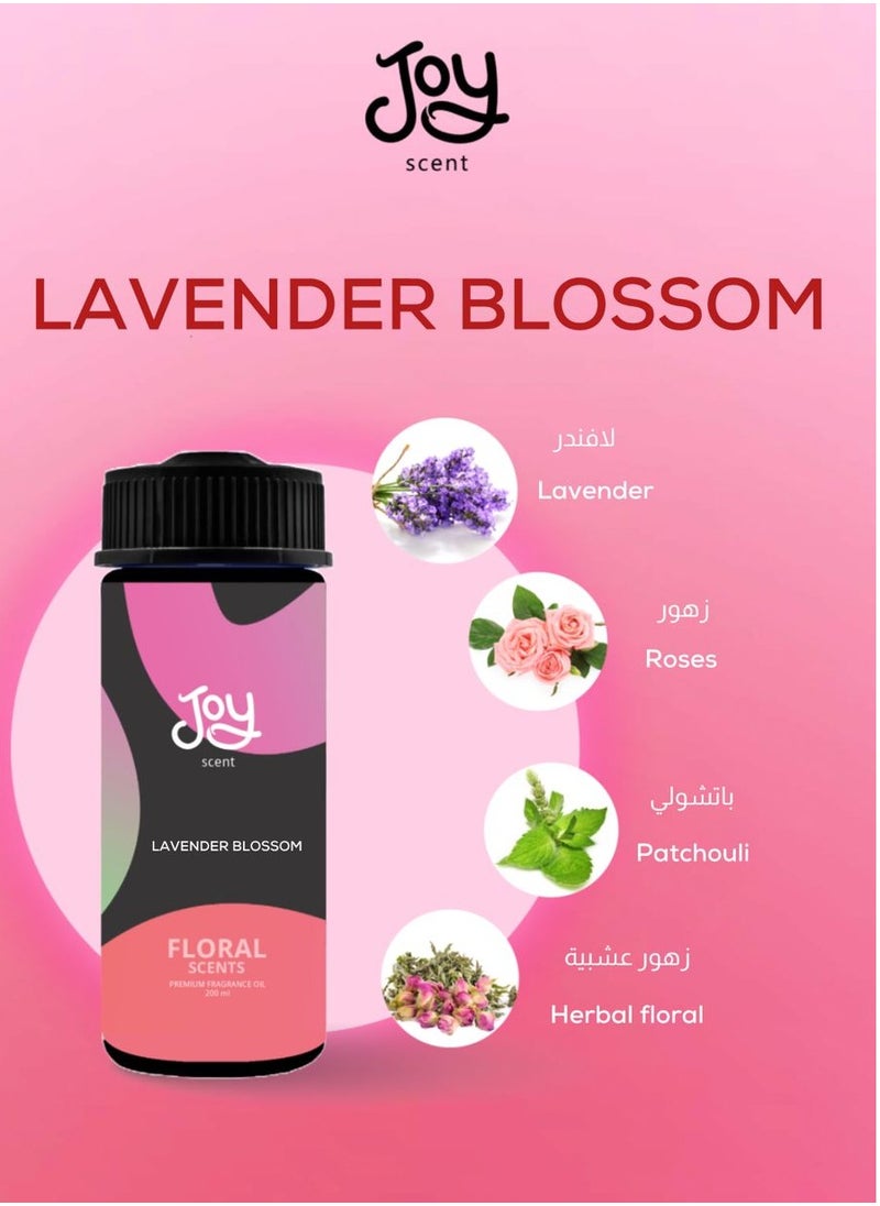 Joy Scent LAVENDER BLOSSOM fragrance oil bottle 100 ml  - Image 4