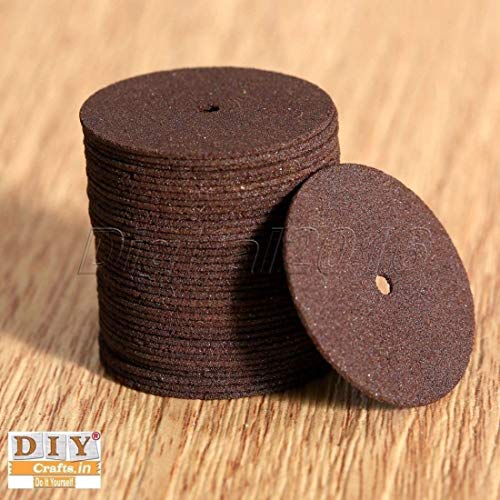 DIY Crafts Pack 72 Pcs, Red Colour, Cut-Off Wheels Thick, Cutting Wheel Cut Off Discs Coated Rotary Tools with Mandrel for Dremel (Pack 72 Pcs, Red Colour) - Image 4