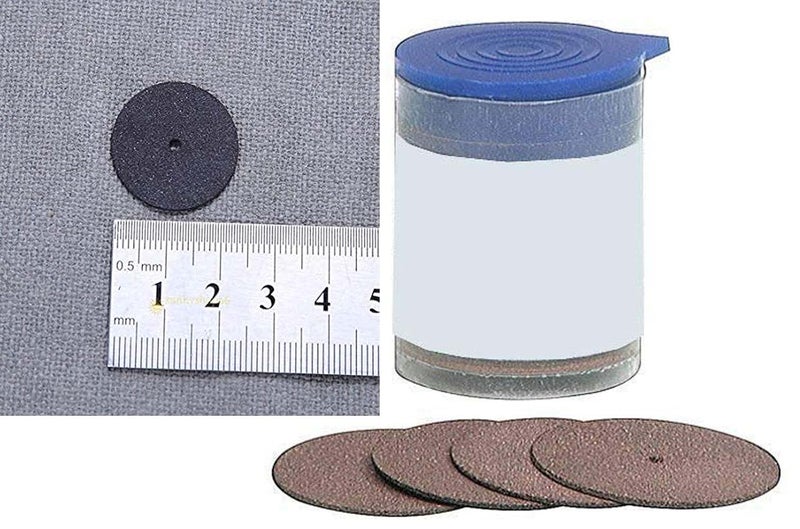 DIY Crafts Pack 72 Pcs, Red Colour, Cut-Off Wheels Thick, Cutting Wheel Cut Off Discs Coated Rotary Tools with Mandrel for Dremel (Pack 72 Pcs, Red Colour) - Image 5