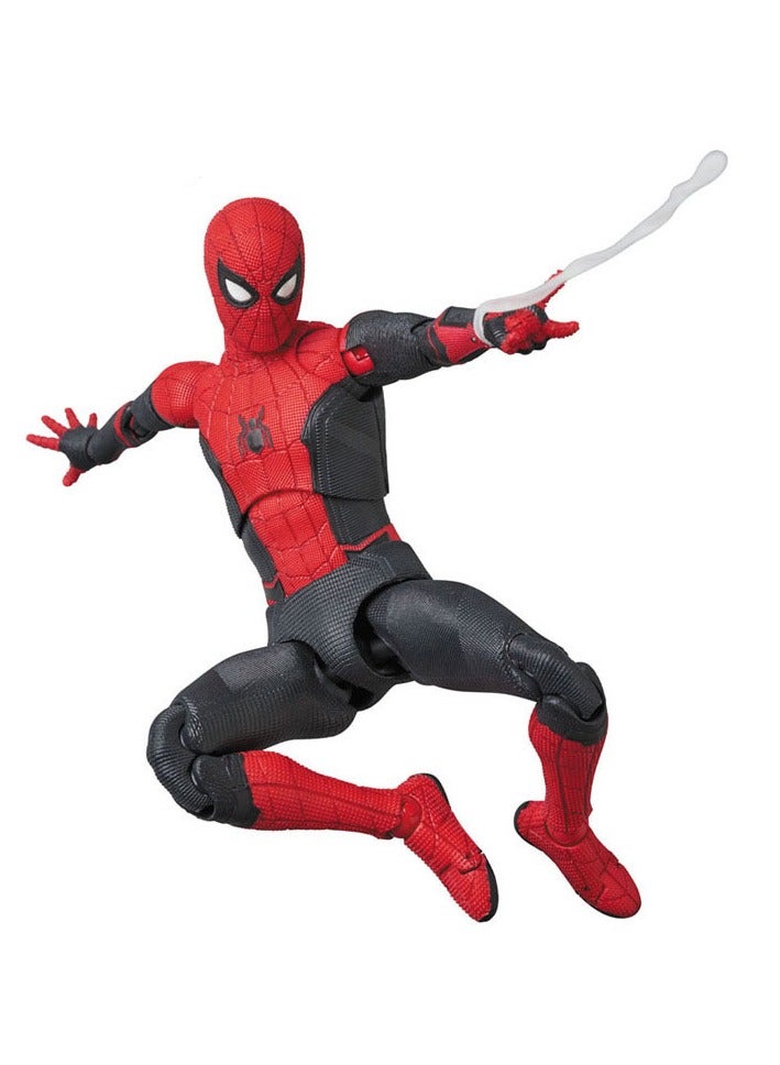 general MAFEX 113 Spider-Man, Heroes Expedition Spider Man upgraded suit, movable figure model (16cm) - Image 3