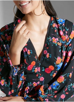 Chi-Chi London Floral Printed Dress  - Image 3