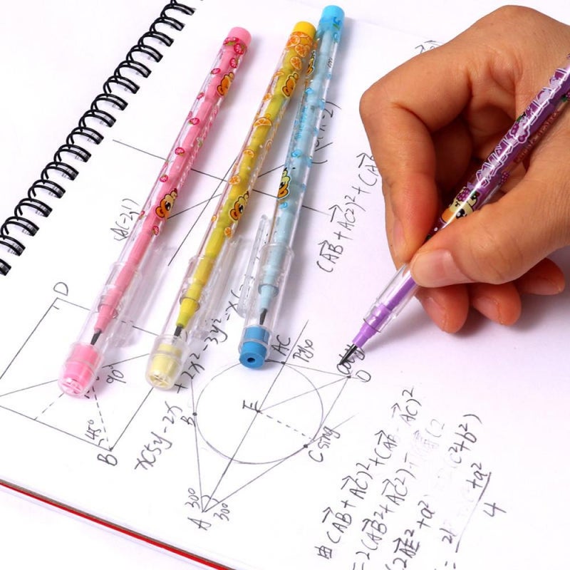 FOSKA Non-sharpening Pencil with 11pcs Refill & Eraser - Image 3
