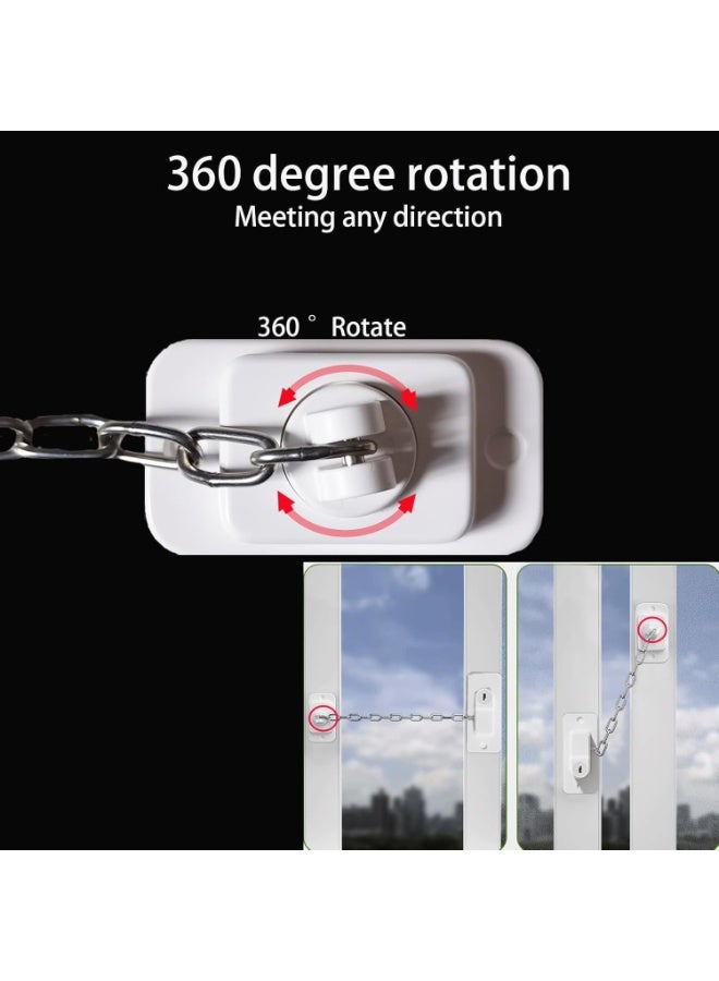 Adjustable Child Safety Lock with Key – For Refrigerator, Cabinets, Drawers, Dishwasher, Toilet, and Child Safety Cabinets (1 Pack) - Image 5