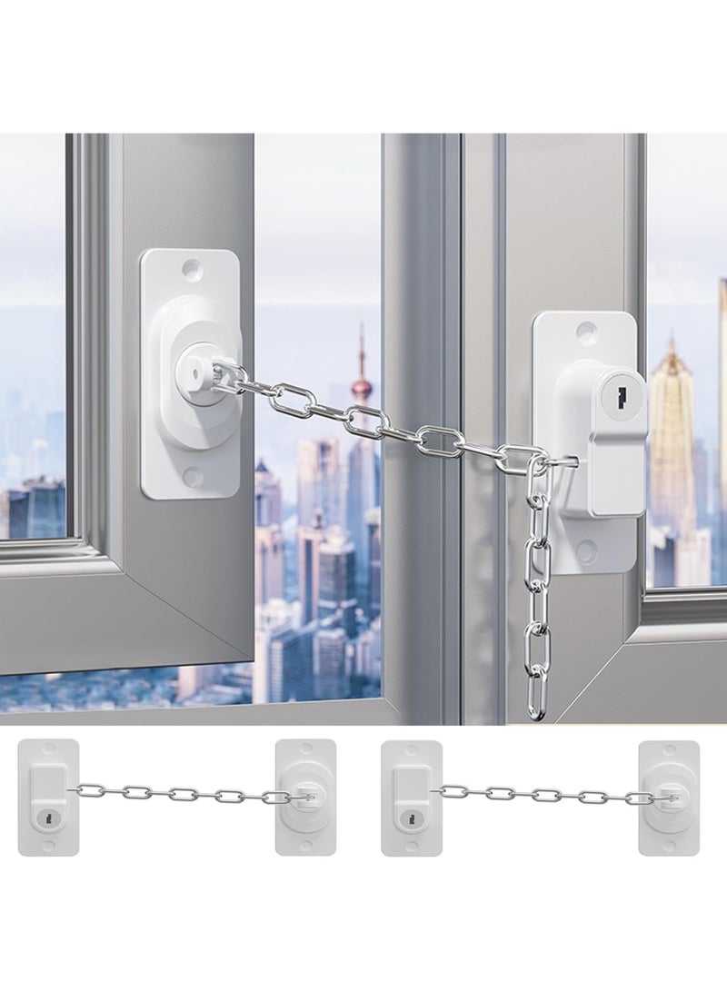 Adjustable Child Safety Lock with Key – For Refrigerator, Cabinets, Drawers, Dishwasher, Toilet, and Child Safety Cabinets (1 Pack) - Image 1