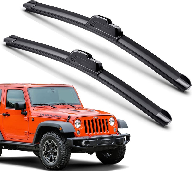 MODIGT Premium U/J Hook Windshield Wiper Blades for Jeep Wrangler - Image 1