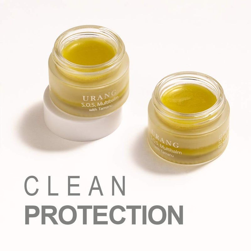 URANG SOS Multibalm | Natural Organic Deep All Purpose Balm | Supports Healing Dry Lips, Elbow, Knee, Hands & Scars | For All Skin Types Oily, Dry & Sensitive | Natural Skincare for Women, Men - Image 4
