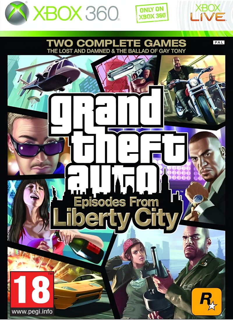 Games Grand Theft Auto Episodes from Liberty City (XBOX 360) 