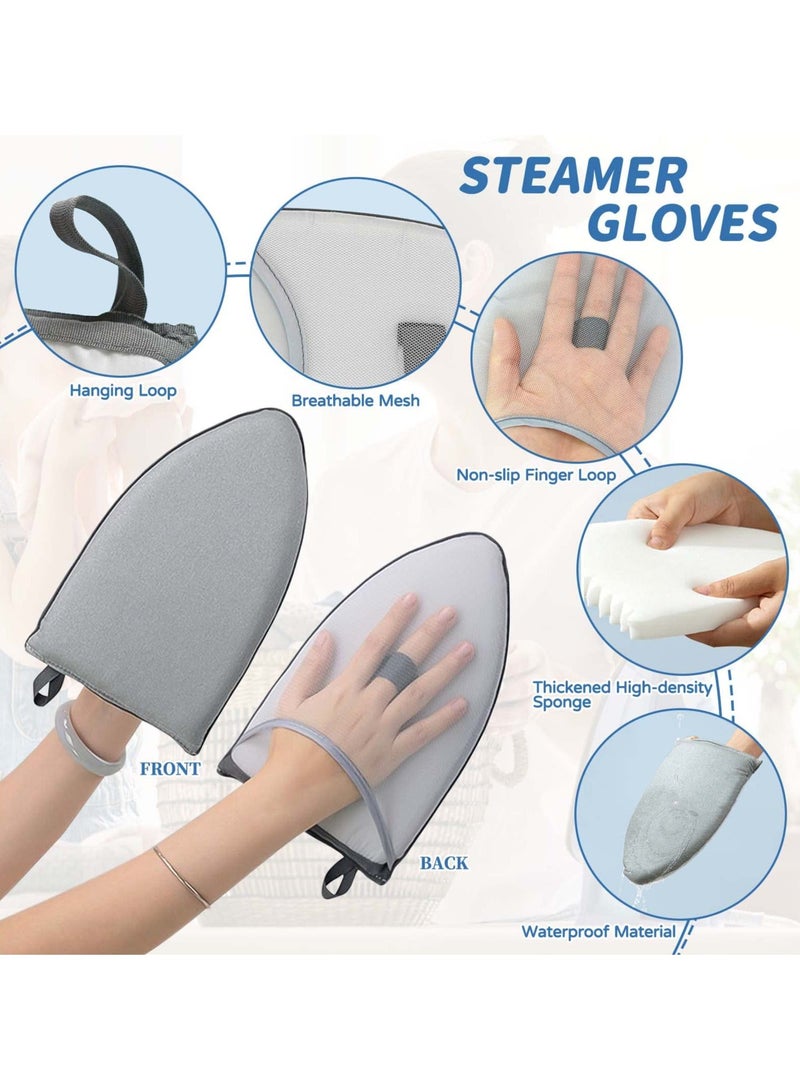 Over The Door Vertical Steam Board Press Pad, Helps Protect Surfaces While Garment Steaming, Heat Resistant Clothing Care Steam Pad for Handheld Steamer - Image 4