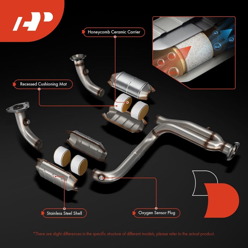 A-Premium 3-PC Catalytic Converter Kit for Nissan Altima - Image 4