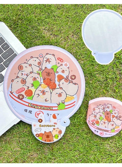 Cartoon Summer Reflector Folding Fan