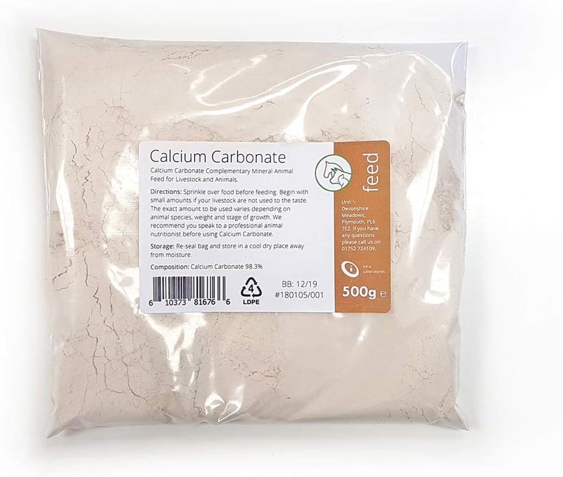 Intralabs Calcium Carbonate Very Fine Limestone Flour Powder 500g