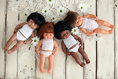 Miniland Doll 15'' African Girl (Polybag) - Made in Spain, Anatomically Correct, Quality, Inclusion - Image 3
