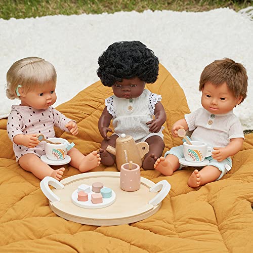 Miniland Doll 15'' African Girl (Polybag) - Made in Spain, Anatomically Correct, Quality, Inclusion - Image 5