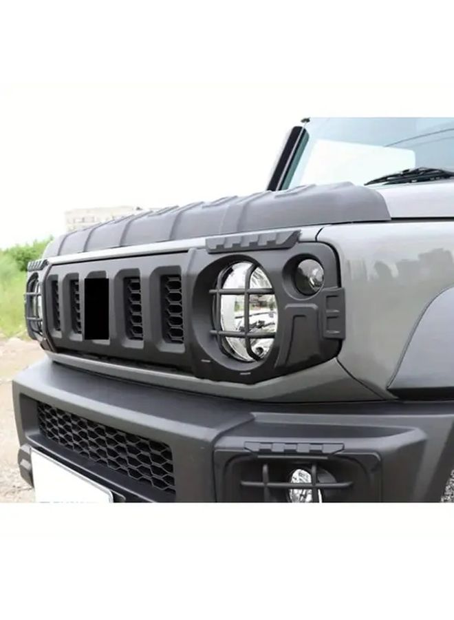 Matt Black ABS 2pc Headlight Protection Trim Cover for Suzuki Jimny 5 Door 2023 2024 - Image 5