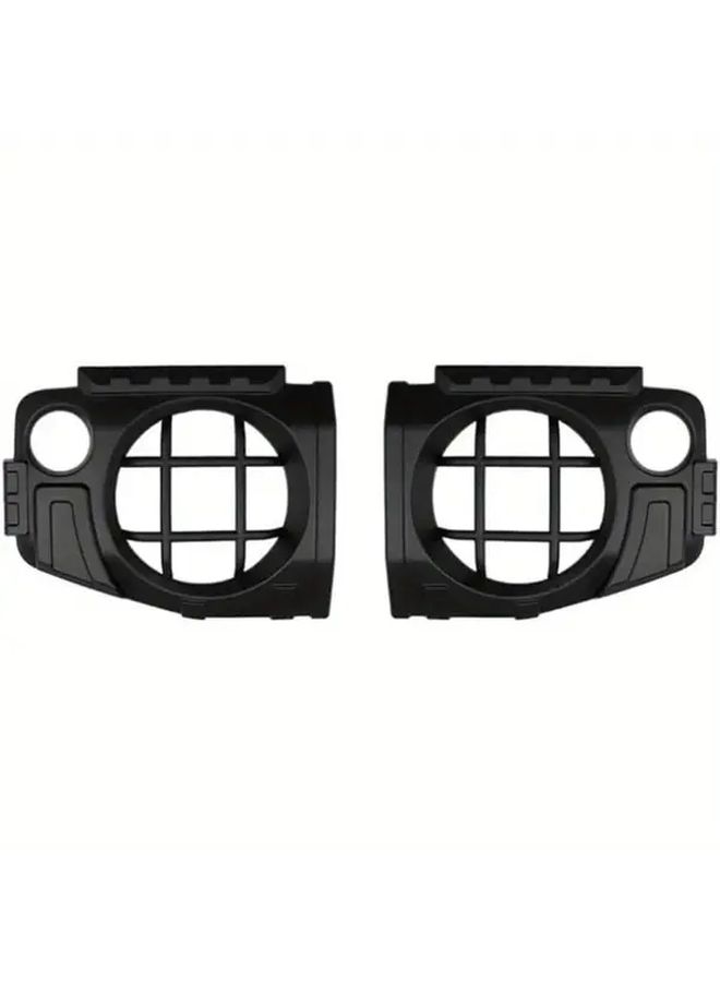 Matt Black ABS 2pc Headlight Protection Trim Cover for Suzuki Jimny 5 Door 2023 2024 - Image 4