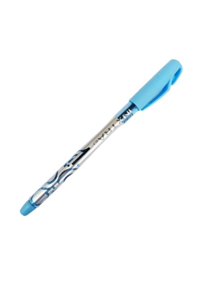 دومس أقلام حبر جاف دومز إن إكسترا 0.7 مم | مقبض ناعم لكتابة مريحة وسلسة | تحتوي على 10 أقلام | أزرق - Image 3