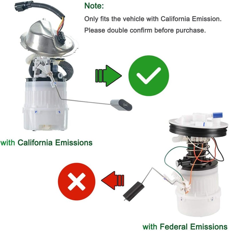YHTAUTO Fuel Pump Assembly for Mazda 3 (2004-2009) - California Emissions Compatible - Image 2