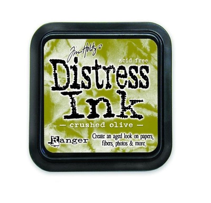 Ranger RATIM27126 Tim Holtz Distress Ink Pad Crushed Olive