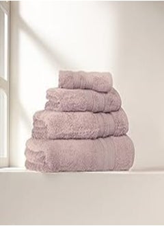 PACHA HOME Cotton Towel model Braid BMBO - color: Blush - 100% cotton - Size: 50 cm x 100 cm - Made In Egypt. 