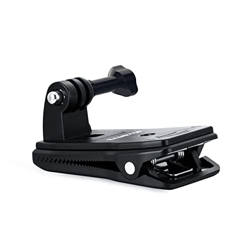 Sametop Backpack Strap Mount Quick Clip Mount Compatible with Gopro Hero 13, 12, 11, 10, 9, 8, 7, 6, 5, 4, Session, 3+, 3, 2, 1, Hero (2018), Fusion, Max, DJI Osmo, Xiaomi Yi Action Cameras - Image 1