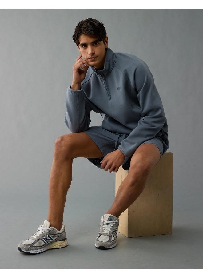 American Eagle - AE 24/7 Tech Fleece Quarter-Zip Sweatshirt - Image 1