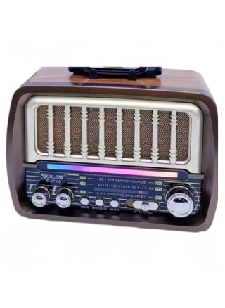 FM Radio RX-075D Bluetooth Speaker with USB and TF Music Player with Disco Light Mode Radio Classic FM Rechargeable - pzsku/Z0041AFC469D28ACA1A6FZ/45/_/1734788881/e6c3711f-9d66-4dbc-8fb4-39d82fedf981