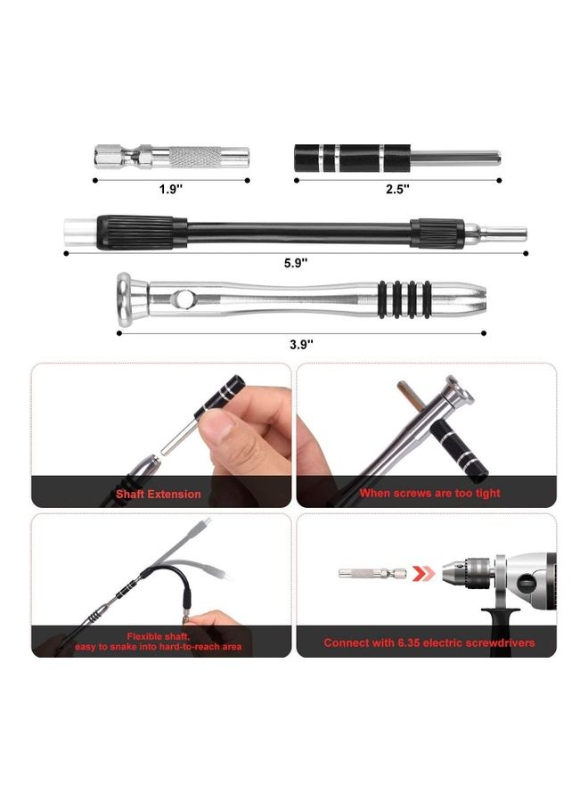 Loquat Mini Precision Screwdriver Set Multicolour - Image 4