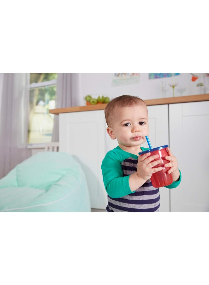 The First Years Take & Toss Spill Proof Party Pack - Rainbow Party Pack - Toddler Straw Cups, Kids Bowls, and Snack Cups - Ages 18 Months and Up - 30 Count - Image 5