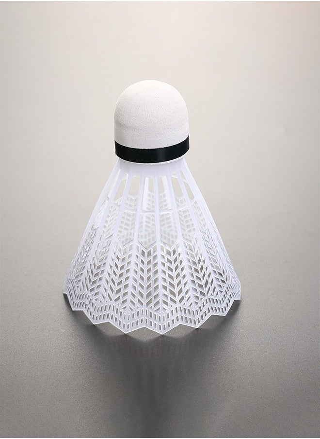 GROIC 12 Pcs Plastic Badminton Shuttlecocks with Great Stability and Durability Badminton Birdie Balls Indoor Outdoor Sport Training Badminton Ball  - Image 5