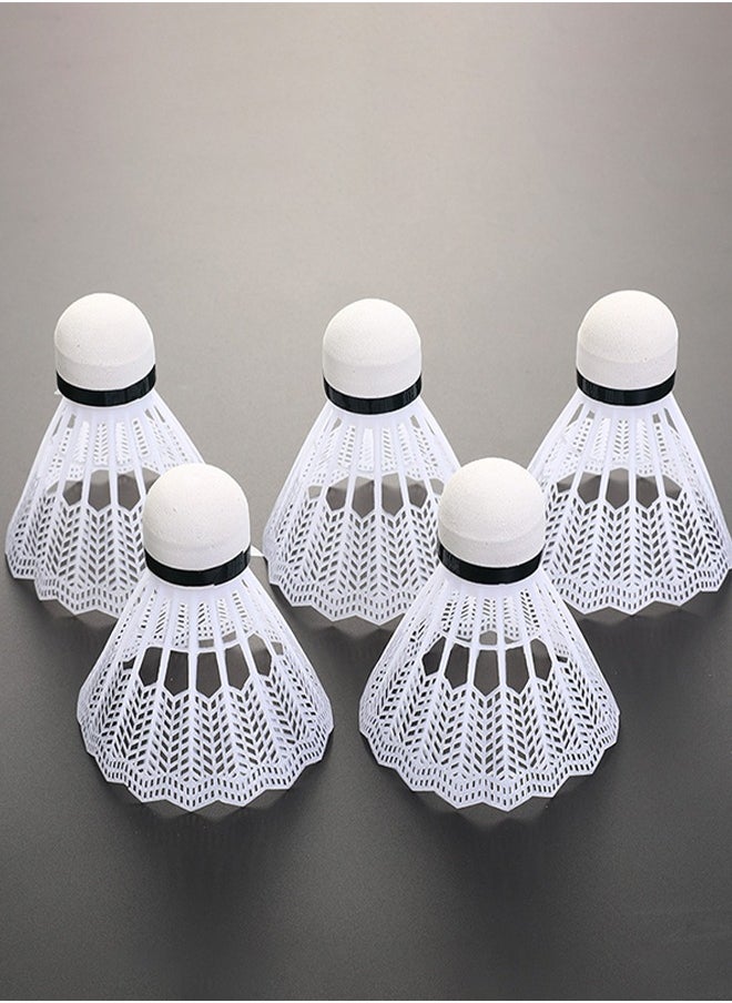 GROIC 12 Pcs Plastic Badminton Shuttlecocks with Great Stability and Durability Badminton Birdie Balls Indoor Outdoor Sport Training Badminton Ball  - Image 4