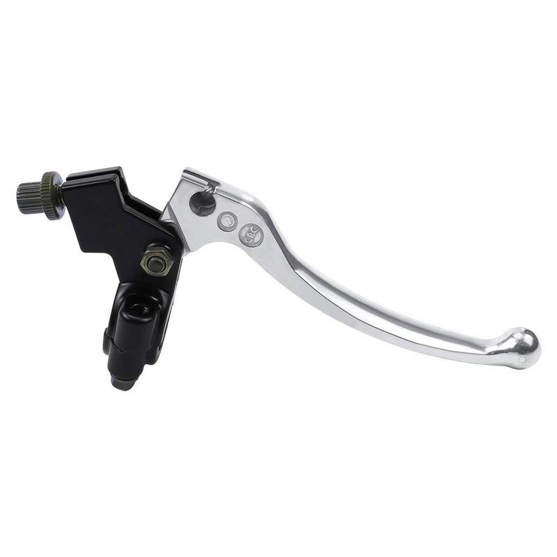 Slother 78 22mm Left Silver Clutch Brake Lever Perch Fits Honda XR50 XR70 CRF50 CRF70 CRF80 Coleman CT100U CT200U YZ80 YZ85 KX65 Mini Dirt Pit Bike 55HP 65HP 98cc 196cc Baja Parts - Image 4