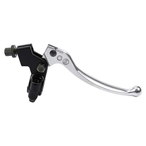 Slother 78 22mm Left Silver Clutch Brake Lever Perch Fits Honda XR50 XR70 CRF50 CRF70 CRF80 Coleman CT100U CT200U YZ80 YZ85 KX65 Mini Dirt Pit Bike 55HP 65HP 98cc 196cc Baja Parts - Image 3