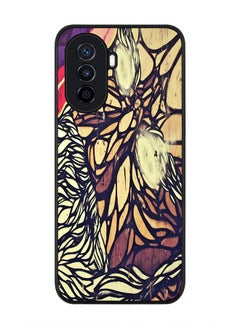 Stylizedd Rugged Black Edge case for Huawei nova Y71, Slim fit Soft Case Flexible Rubber Edges Anti Drop TPU Gel Thin Cover - Wise Graffitti  - Image 1
