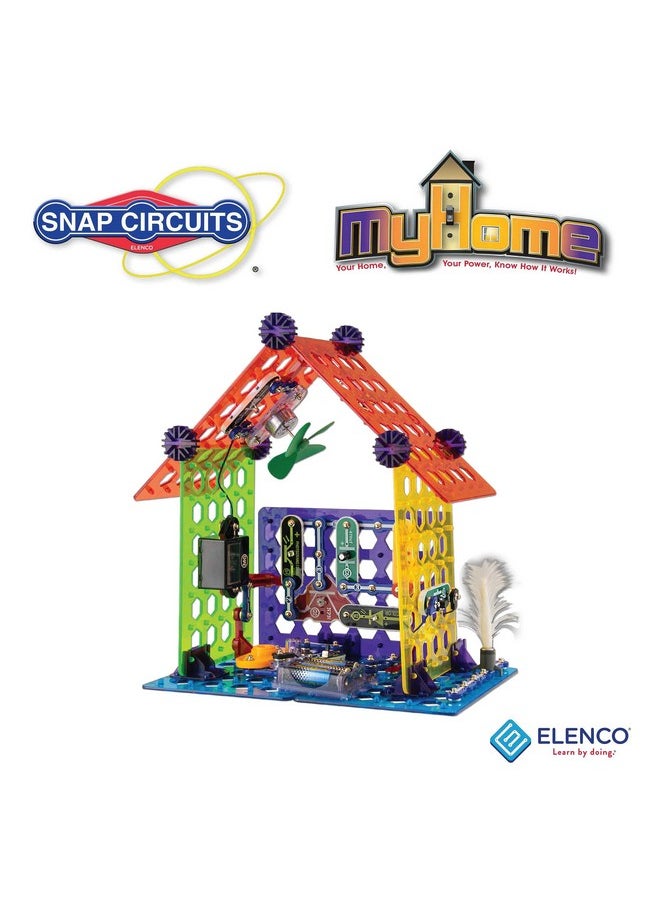 Snap Circuits Snap Circuits Elenco My Home Electronics Building Kit for Kids Ages 8 and Up  - Image 4