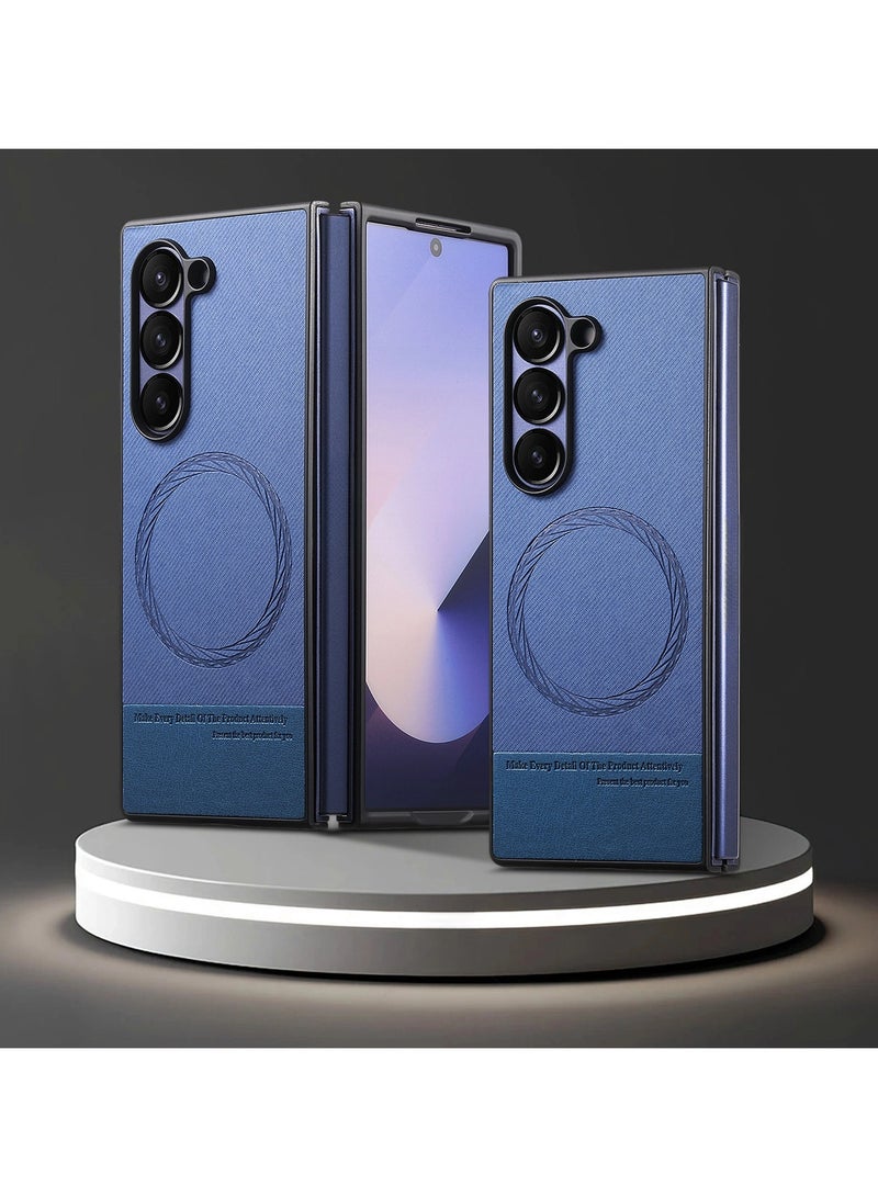 general Magnetic case compatible with Samsung-Z Fold7, [support wireless charging] full package anti-drop anti-fingerprint protective case for Samsung-Z Fold7