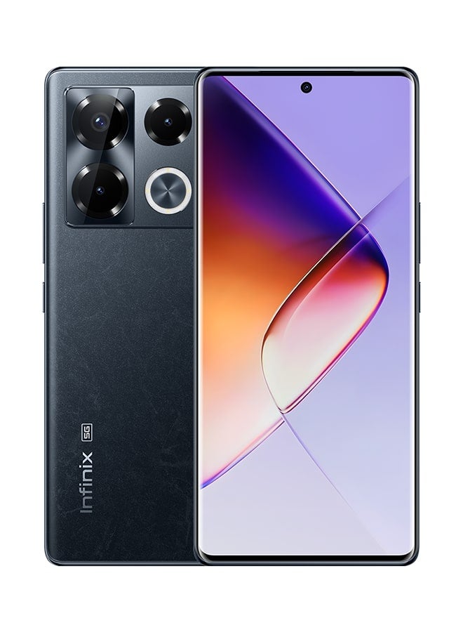 إنفينيكس نوت 40 برو+ أسود أوبسيديان 12+12 جيجابايت رام 256 جيجابايت 5G - النسخة الدولية - Image 1