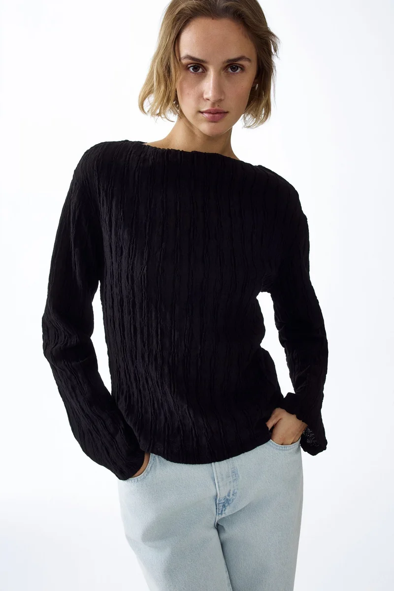 H&M Boat-neck top