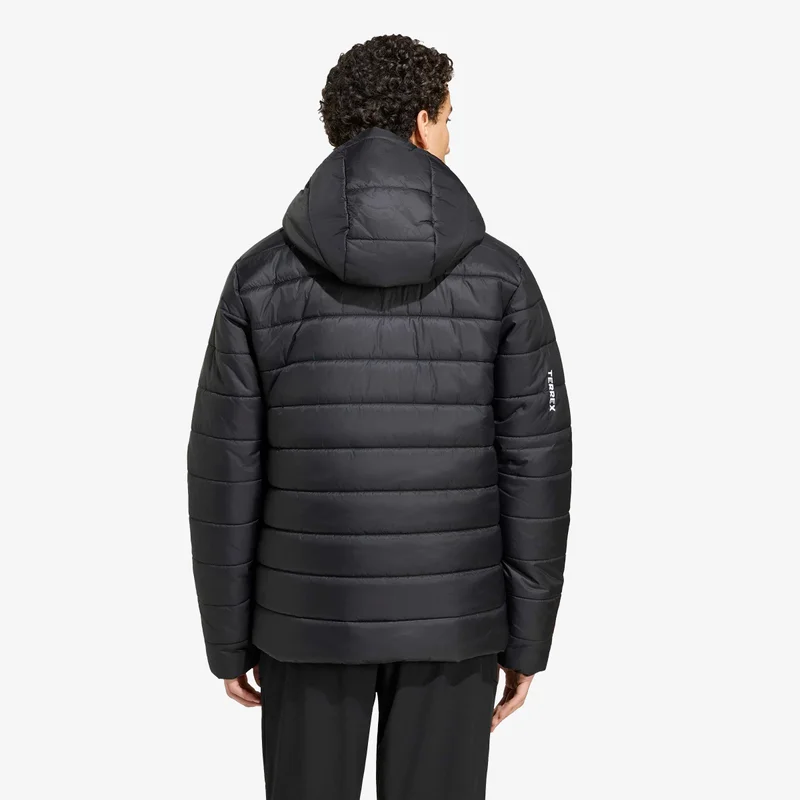 Adidas  Terrex Multi Essentials CLIMAWARM Insulated Hooded Jacket for Men | Best Price UAE