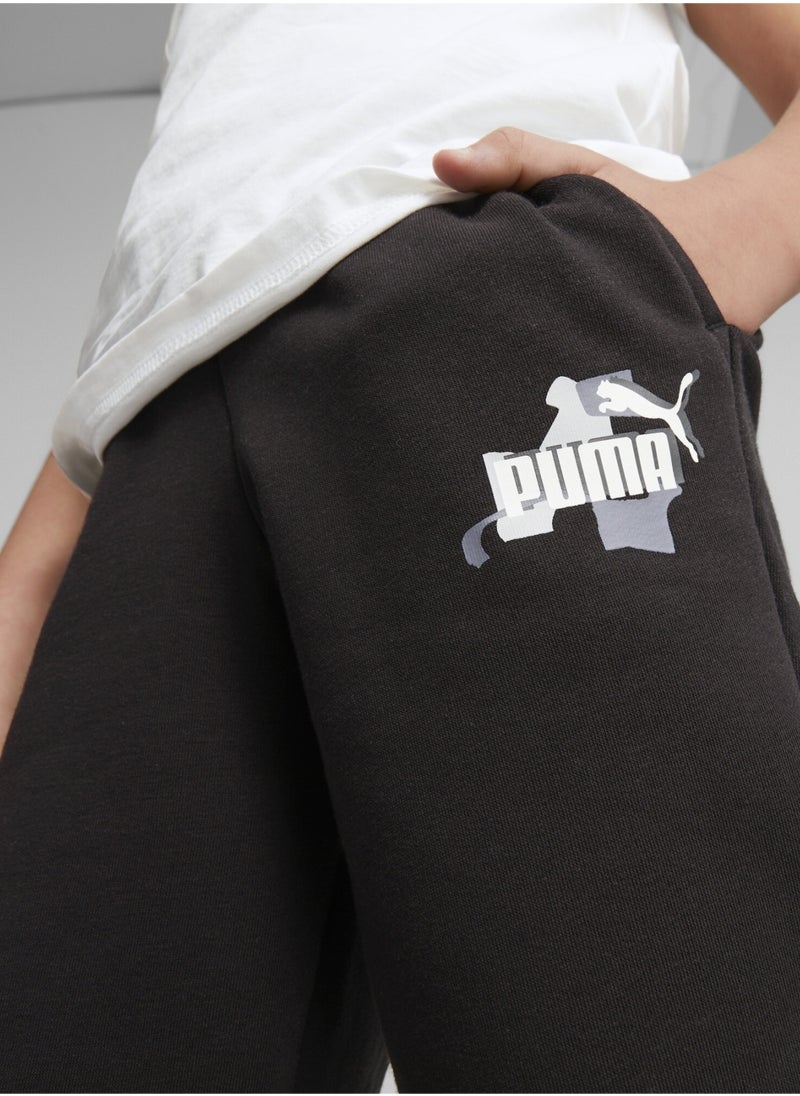 PUMA - Essentials Kids BoysStreet Art Sweatpants - Image 1