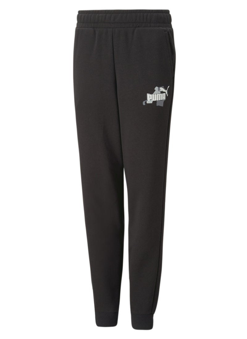PUMA - Essentials Kids BoysStreet Art Sweatpants - Image 1