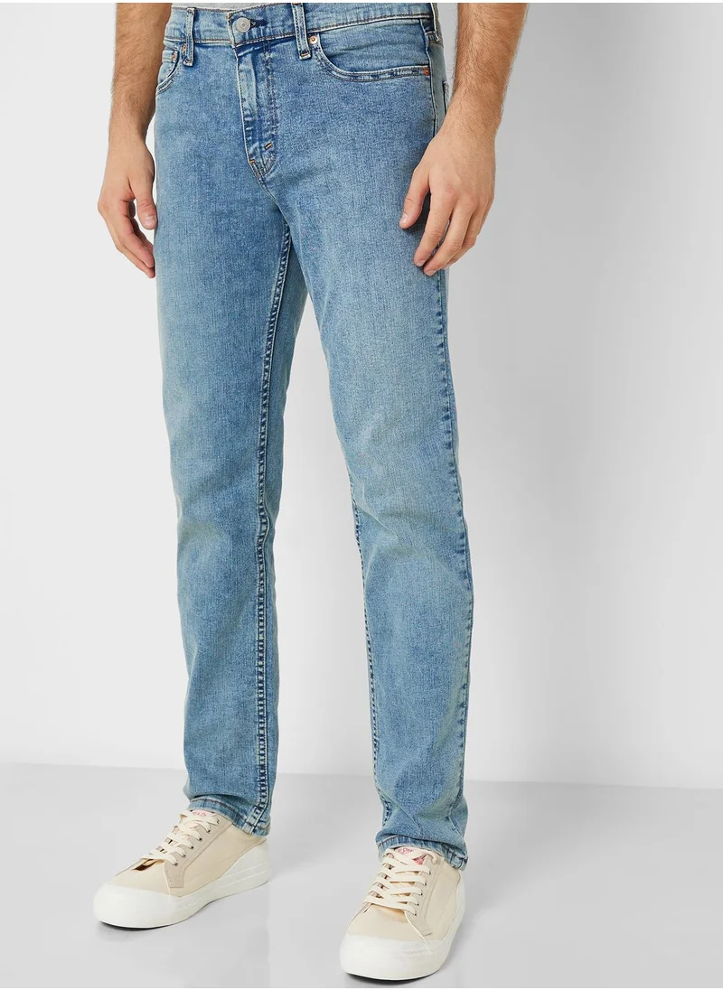 Levi's Light Wash Straight Fit Jeans