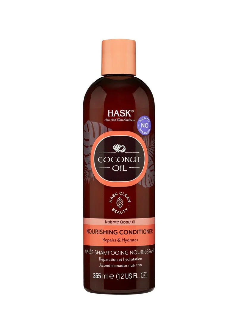 هاسك Hask Coconut Oil  Nourishing Conditioner 355ml