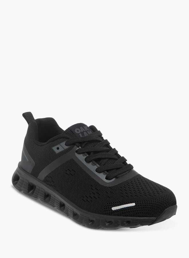 Oaklan by Shoexpress Women's Textured Sports Shoes with Lace-Up Closure  - Image 1