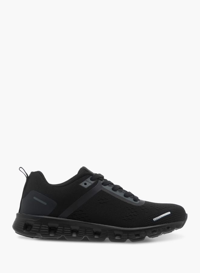 Oaklan by Shoexpress Women's Textured Sports Shoes with Lace-Up Closure  - Image 3