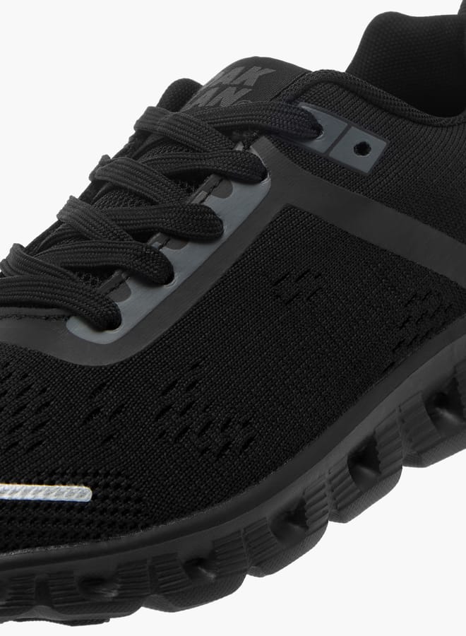 Oaklan by Shoexpress Women's Textured Sports Shoes with Lace-Up Closure  - Image 4