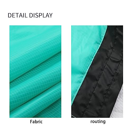PinbWD Ultra Light Rain Skirt, Waterproof Lightweight Kilt, Breathable Windproof Raincoat Liner, Packable Windbreak for Cycling, Riding, Camping, Hiking - Image 5