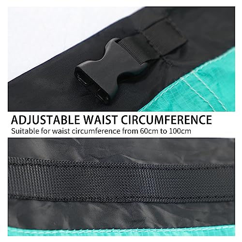 PinbWD Ultra Light Rain Skirt, Waterproof Lightweight Kilt, Breathable Windproof Raincoat Liner, Packable Windbreak for Cycling, Riding, Camping, Hiking - Image 2